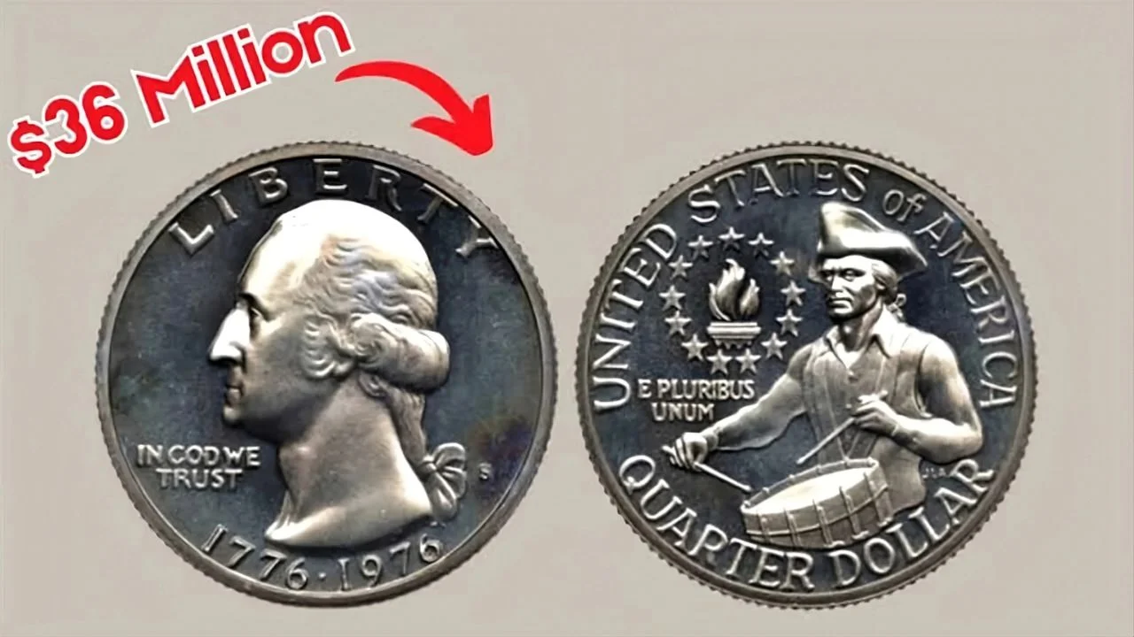 Rare Bicentennial Quarter Worth $36 Million: 7 More Coins That Could Make You Rich!